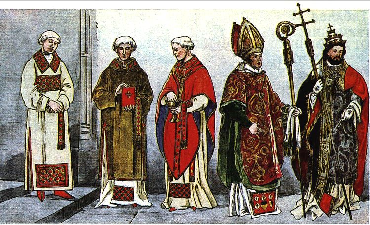 Одеяния служителей